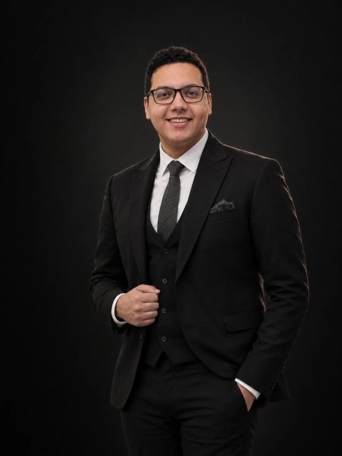 Bassem Ashraf in a suit